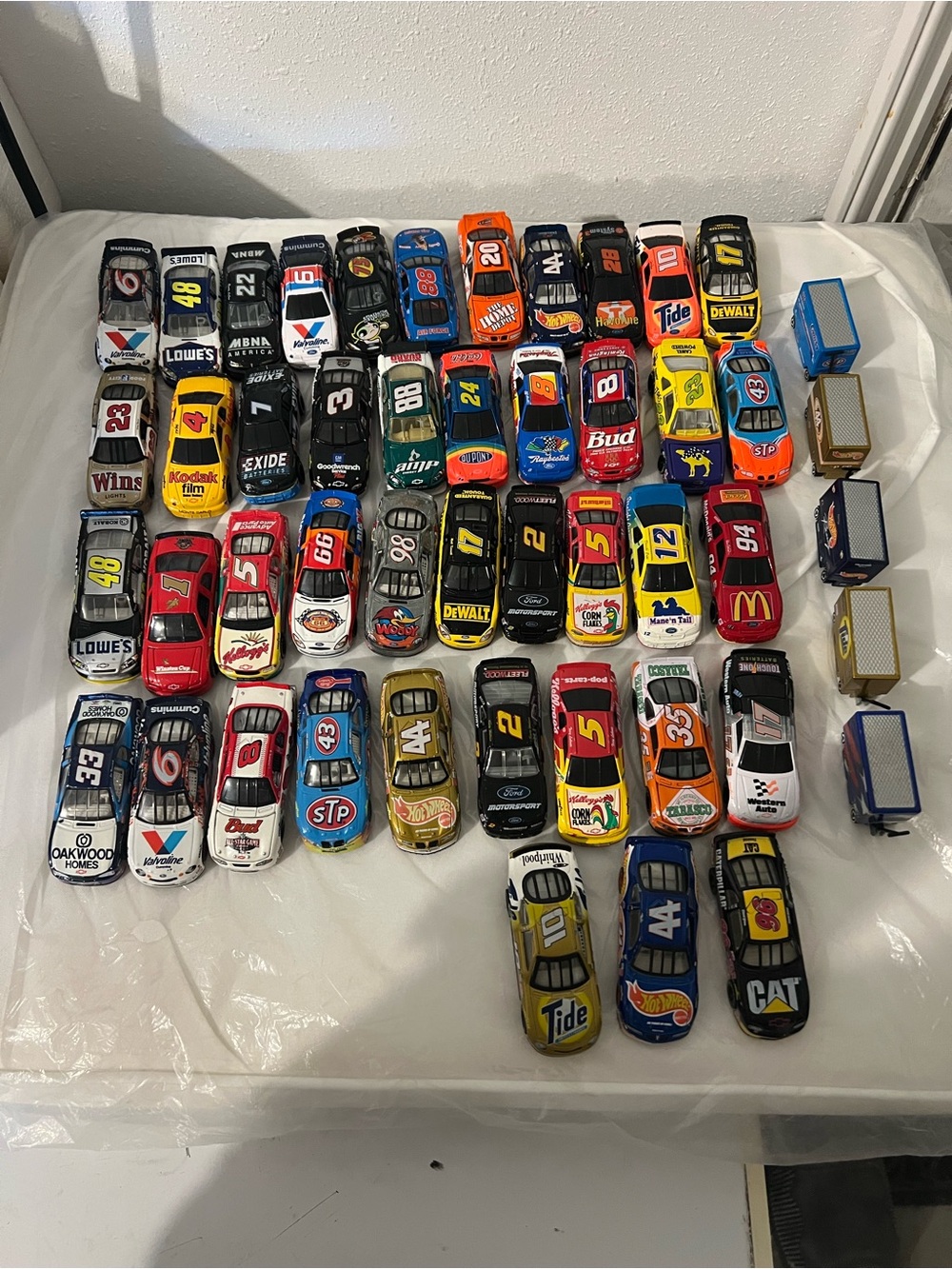 Die-Cast Toy Race Car Collection - Multi-Color Kids Vehicles